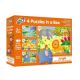 Set 4 puzzeluri  Jungla, +3 ani, 72 piese, Galt 478940