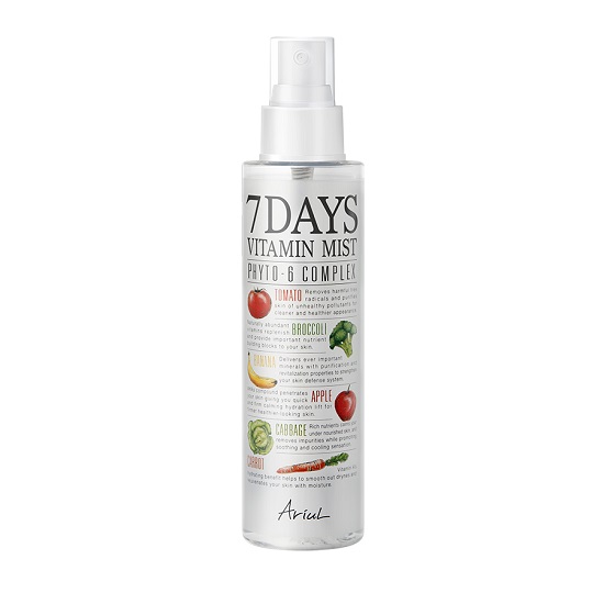 Spray vitaminizant pentru ten, 150ml, Ariul