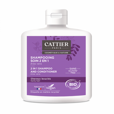 Sampon organic 2in1 pentru ingrijirea parului cret