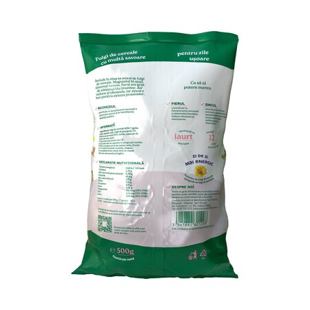 Fulgi de cereale si porumb, 500 g, Sanovita 809675