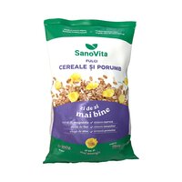 Fulgi de cereale si porumb, 500 g, Sanovita