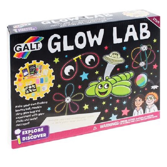 Set experimente laboratorul luminiscent, 6 ani+, Galt