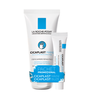 Pachet crema de maini Cicaplast, 50 ml +Balsam de buze Cicaplast, 7.5 ml, La Roche Posay