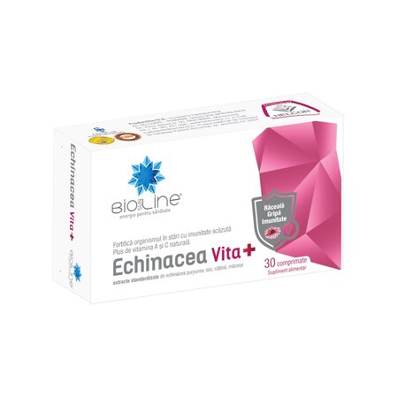 Echinacea Vita +, 30 comprimate, Biosunline
