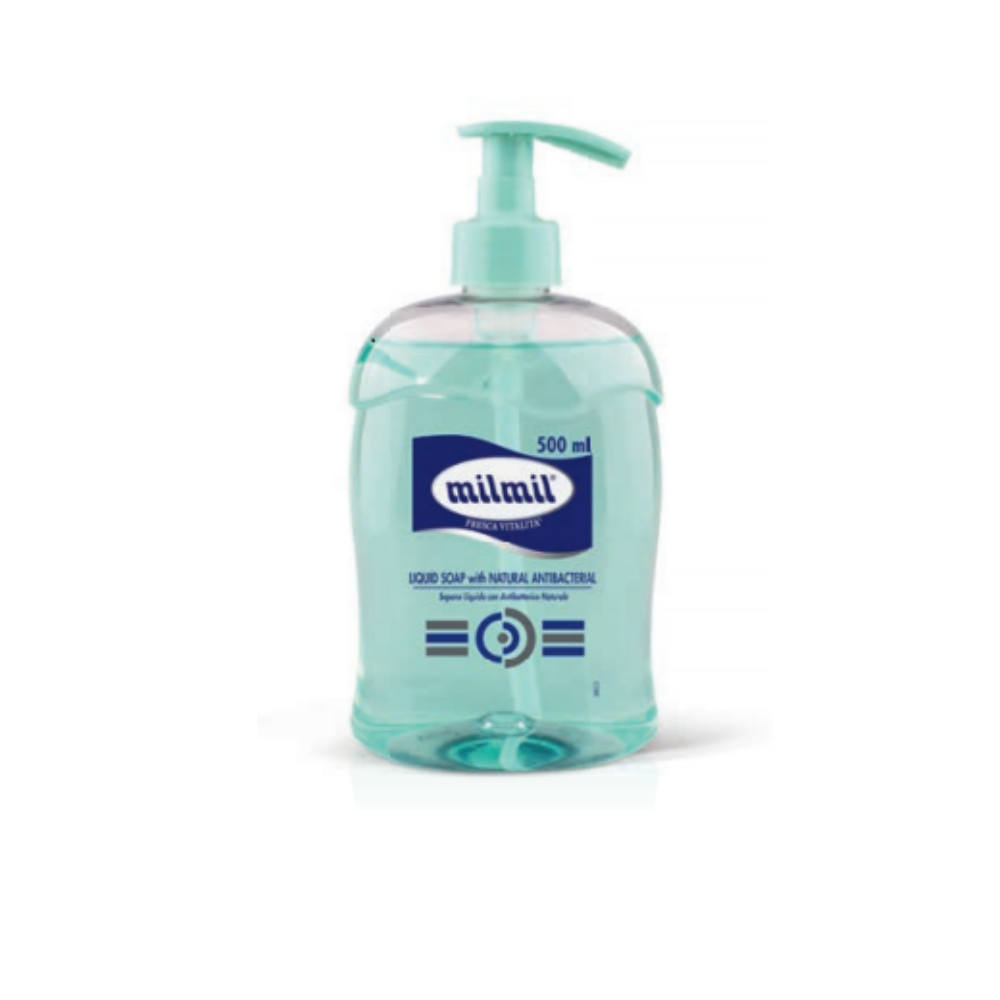 Sapun lichid cu antibacterial, 500 ml, Milmil