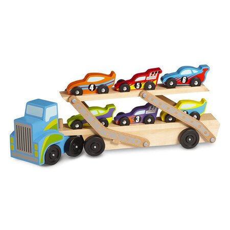 Transportor de masini gigant, +3 ani, Melissa and Doug 652440