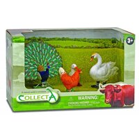 Set 4 Figurine Viata la Tara, +3 ani, Collecta