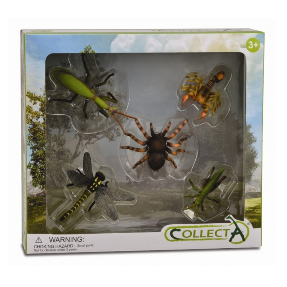 Set 5 figurine insecte, +3 ani, Collecta