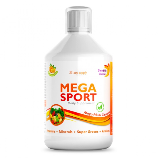 Mega Sport Complex Lichid, 500ml, Swedish Nutra