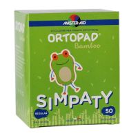 Ocluzor copii Ortopad Simpaty, 85x59 mm, Regular, 50 bucati, Master Aid