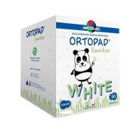 Ocluzor copii ORTOPAD, 76x54 mm, Alb Mediu, 50 bucati, Master Aid