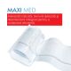Pansament rola Maxi Med, 50x6 cm, 1 bucata, Master Aid 718882
