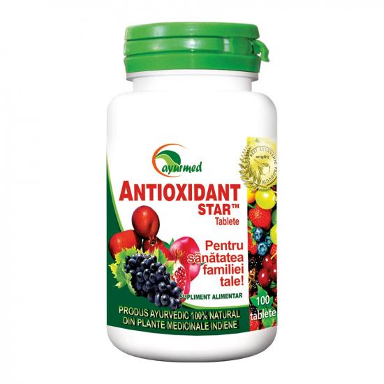 Antioxidant Star, 100 tablete, Ayurmed