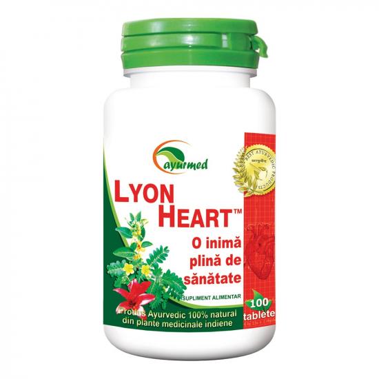 Lyon Heart, 100 tablete, Ayurmed