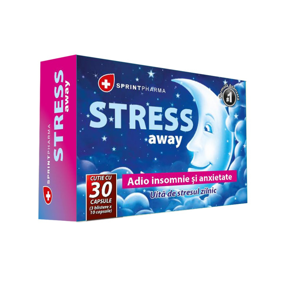 Stress Away, 30 capsule, Sprint Pharma