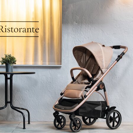 Sistem carucior 3 in 1 pentru copii Veloce Primo Viaggio SL, Mon Amour, Peg Perego 520187