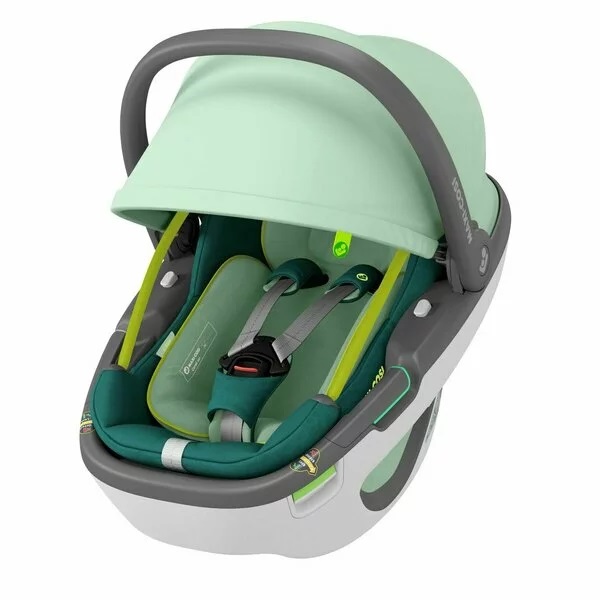 Scoica auto I-Size Coral 360, Neo Green, Maxi Cosi