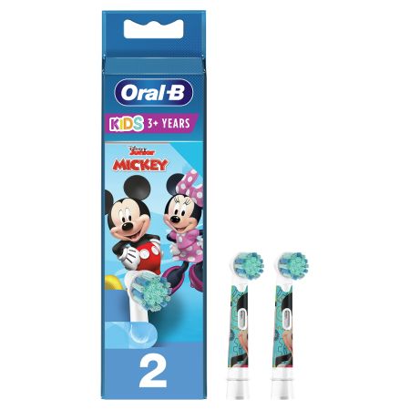 Rezerve pentru periuta de dinti electrica, +3 ani, Diverse modele, 2 buc, Oral B 521787