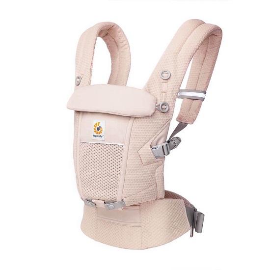 Marsupiu Adapt Soft Flex Mesh Pink Quartz, Ergobaby