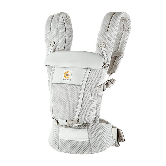 Marsupiu Adapt Soft Flex Mesh Pearl Grey, Ergobaby