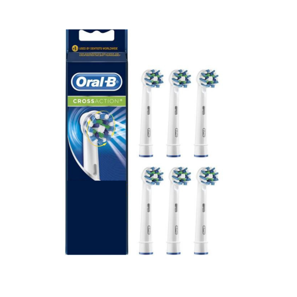 Set 6 rezerve pentru periuta electrica Cross Action, Oral-B