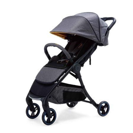 Carucior sport pentru copii Aura Star, Dark Grey