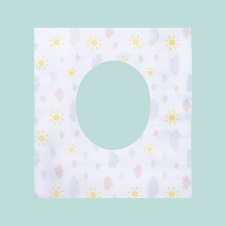 Protectie de unica folosinta pentru colacul de toaleta, 10 buc, Sevi Bebe 503181