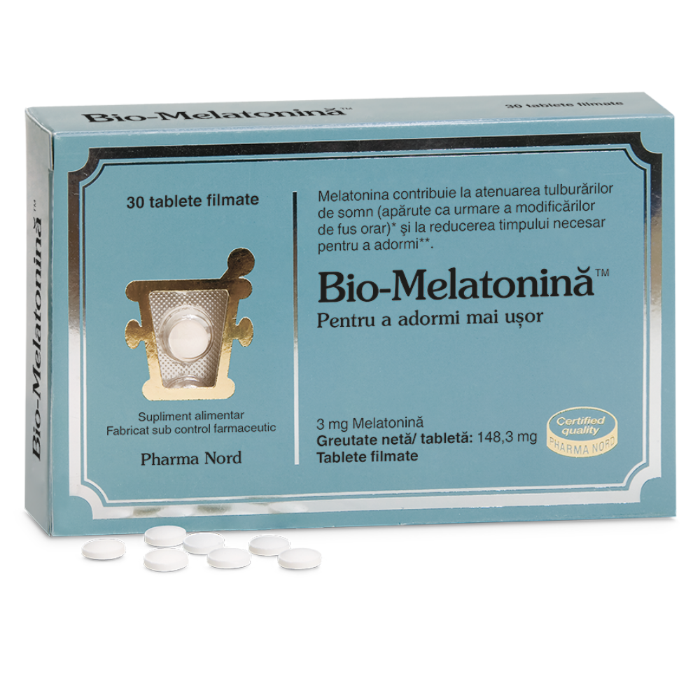 Bio-Melatonina, 30 tablete, Pharma Nord