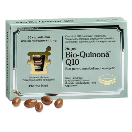 Super Bio-Quinona Q10, 30 capsule, Pharma Nord