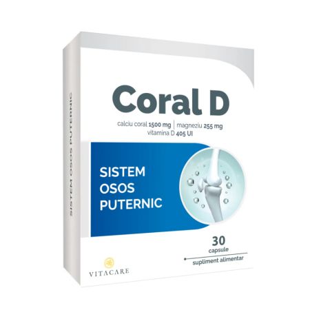 Coral D, 30 capsule, Vitacare