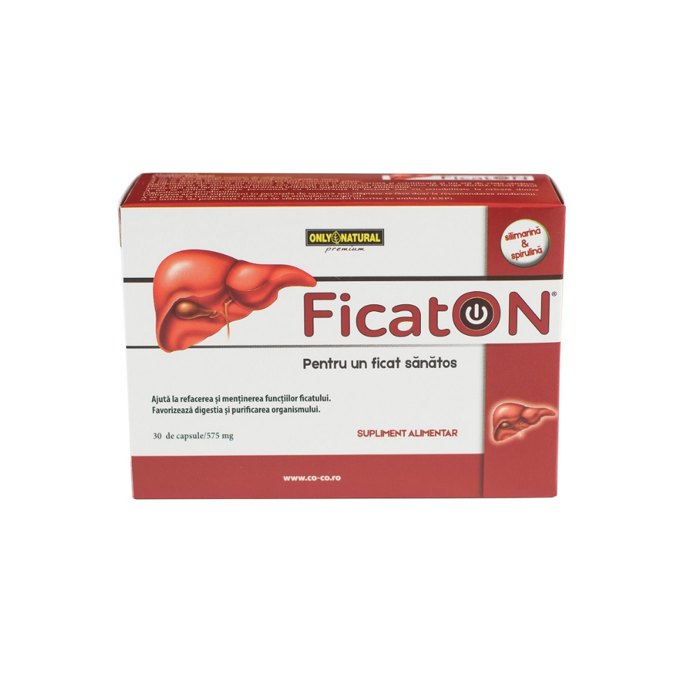 FicatON, 30 capsule, Only Natural