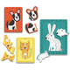 Dudu Puzzle in rama, animalele de companie, +2 ani, Ludattica 480549
