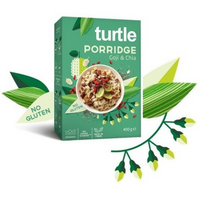 Cereale Bio fara gluten cu fructe goji si chia Porridge, 400 g, Turtle