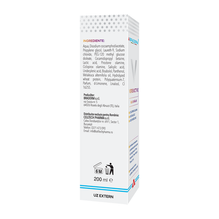 Spray emulsie fluida Versiactive, 100 ml, Braderm 674377