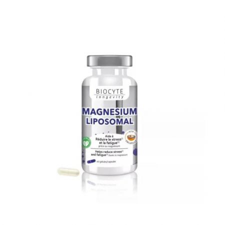 Magneziu lipozomal, 60 capsule, Biocyte