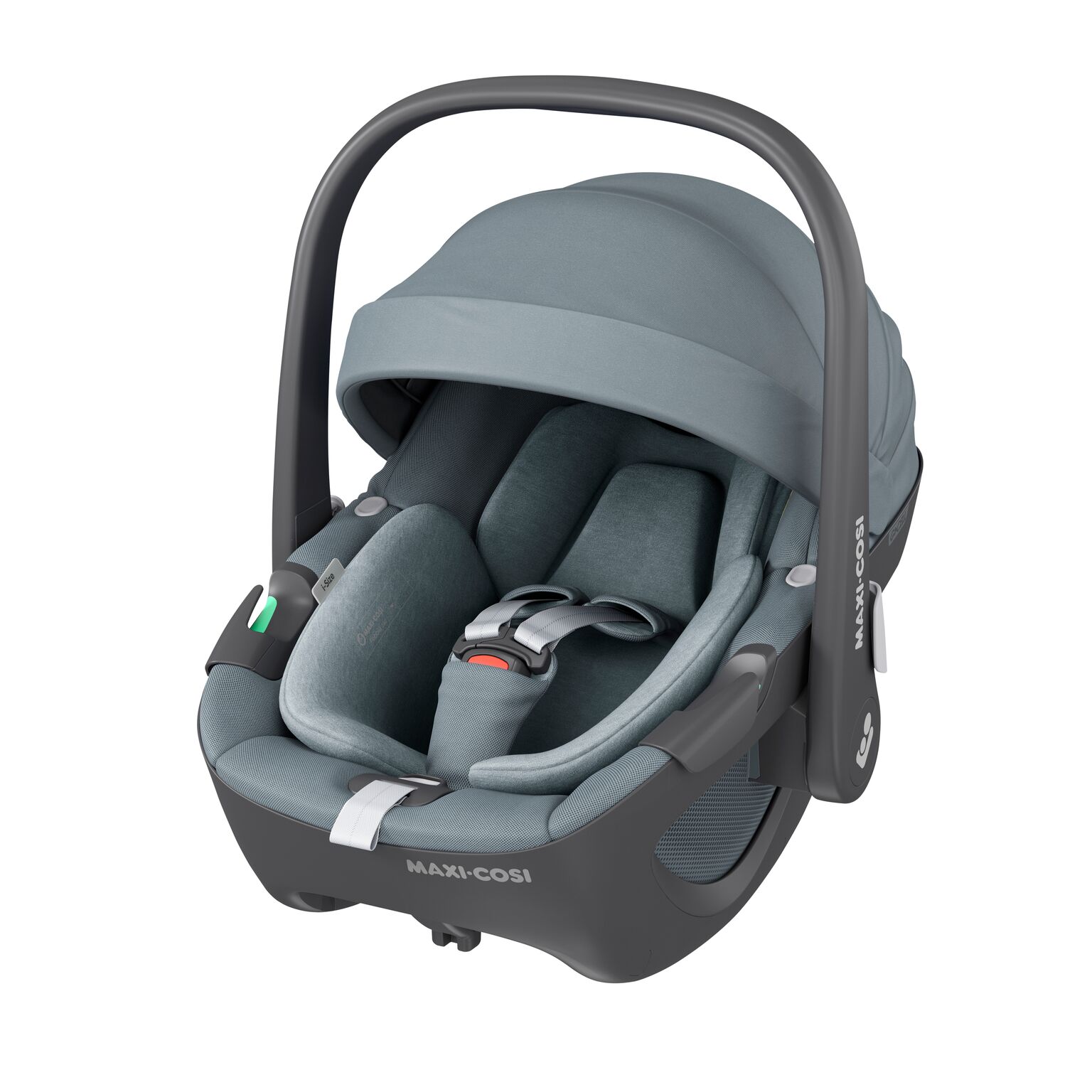 Scoica auto I-Size pentru copii Pebble 360, Essential Grey, Maxi Cosi