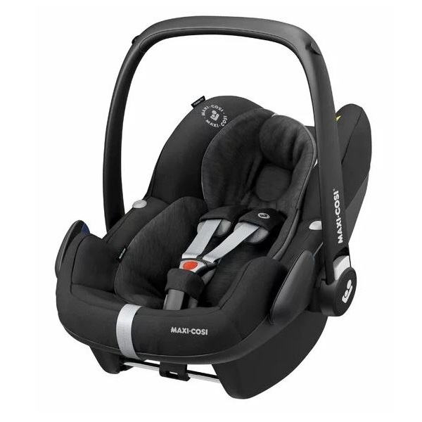 Scoica auto pentru copii Pebble Pro i-Size, Essential Black, Maxi Cosi