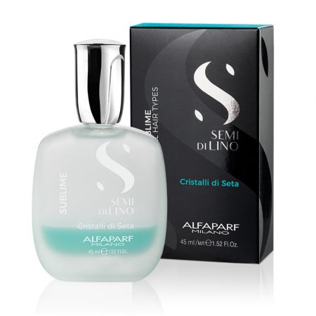 Ser pentru par stralucitor Cristalli di Seta Sublime, 45 ml, Alfaparf