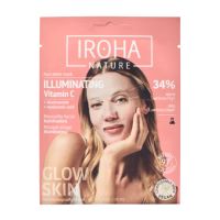 Masca cu efect de luminozitate pentru fata, 23 ml, Iroha