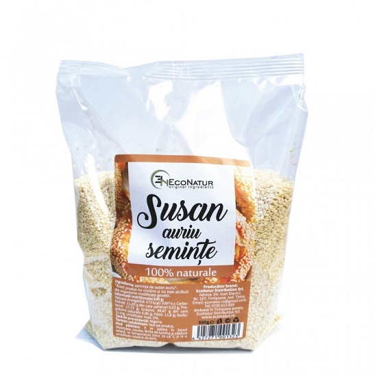 Seminte susan auriu, 500g, EcoNatur