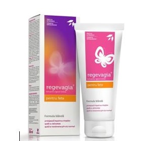 Regevagia Gel Igiena Intima pentru Fete, 150 ml, Aflofarm