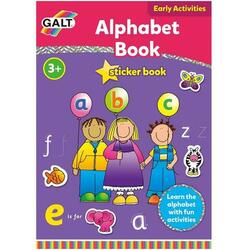 Carte cu activitati si abtibilduri Alfabet, +3 ani, Galt