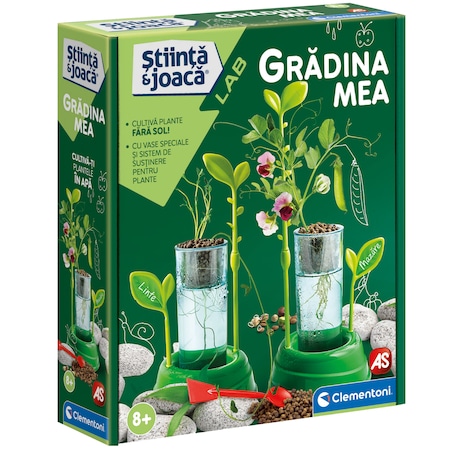 Joc Stiinta si joaca ,Gradina mea, +8 ani, Clementoni