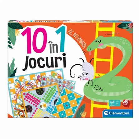 Set 10 jocuri in 1, +4 ani