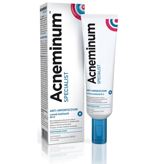 Acneminum Crema de zi, Specialist, 30 ml, Aflofarm