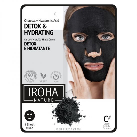 Masca detoxifianta pentru fata, 23 ml, Iroha