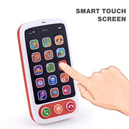 Telefon smart cu lumini si sunete, +18 luni, Huanger 481555