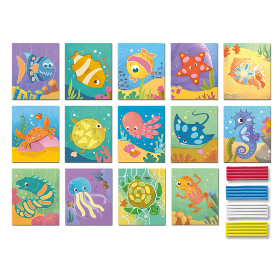 Plastilina Hai sa decoram Crea Dudu, +2 ani, Ludattica 481602