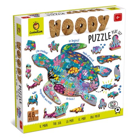 Puzzle din lemn de mesteacan, Oceanul