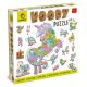 Puzzle din lemn Peisaje Fantastice Woody, +4 ani, 48 piese, Ludattica 481650